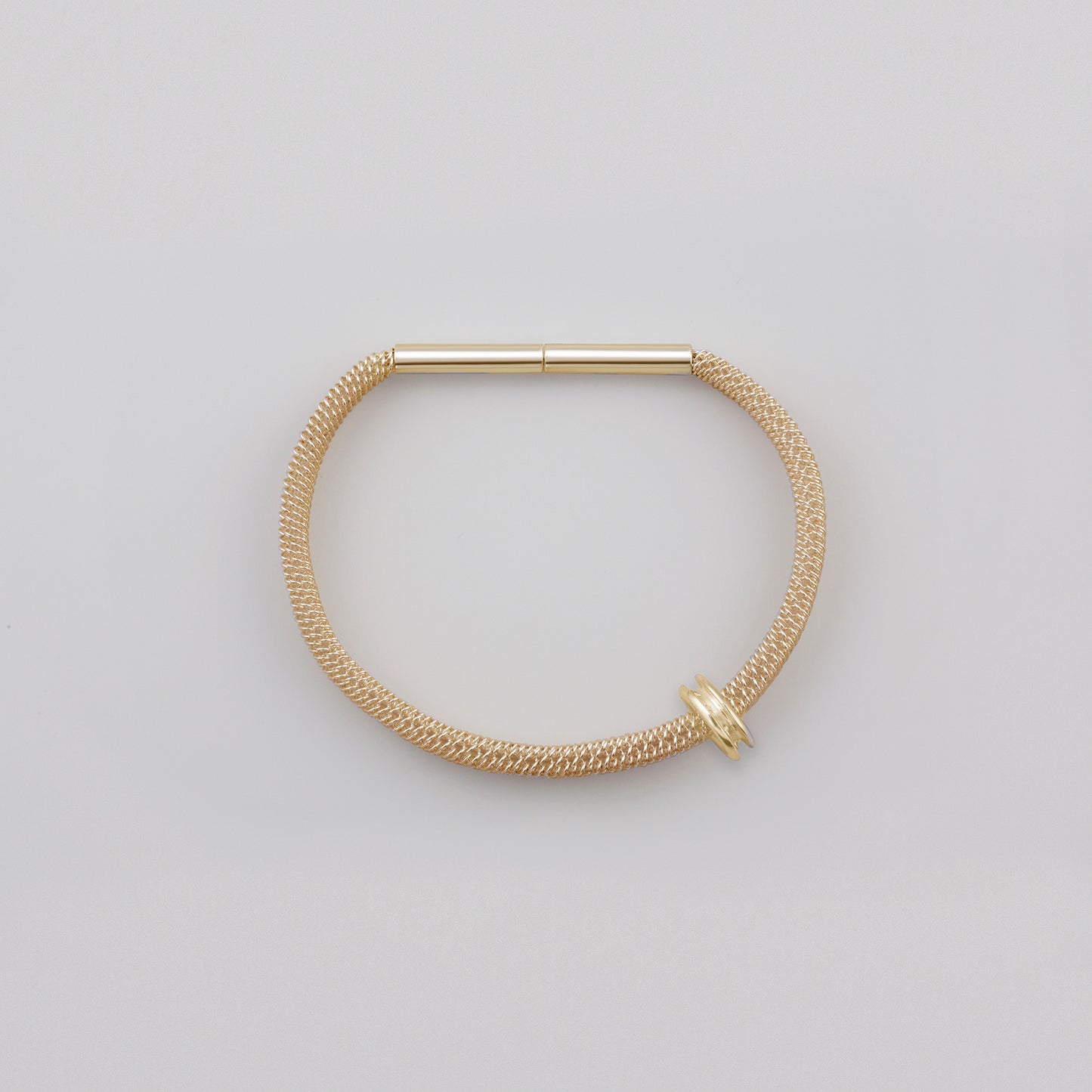 8mm Filigree Shoelace Bracelet - GOLD