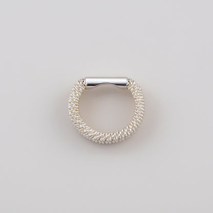 8mm Filigree Shoelace Ring