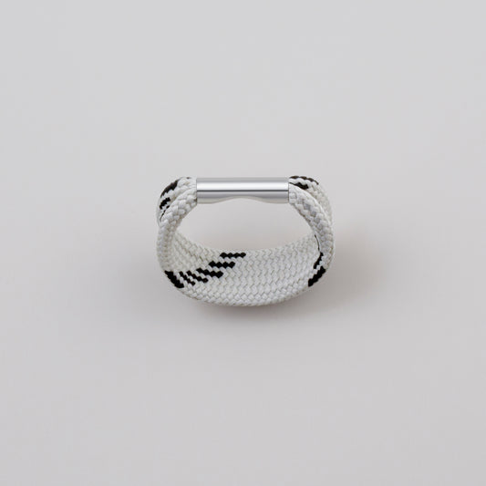 Shoelace Ring - Beige